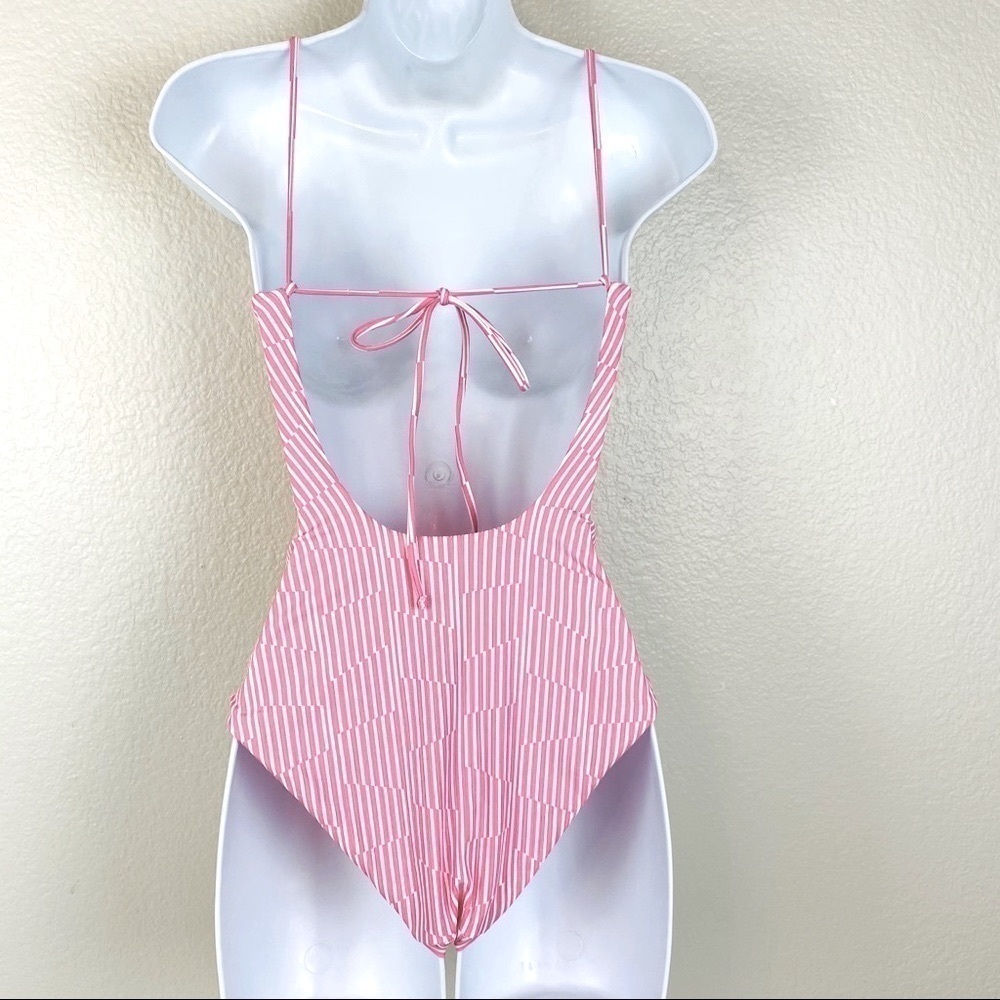 Onia Gabriella Broken Stripe One Piece Size S - Picture 4 of 10